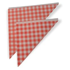 Papieren Frietzak XL - Rood Ruitje - Puntzak - Frietzakjes - Patatzak - 50 Stuks -Tafelwaren Verkoop 1200x1200 784