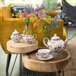 Melli Mello - Suikerpot Nora - Suikerkommetje - Bloemen - Stippen - Suiker -Tafelwaren Verkoop 1200x1200 839