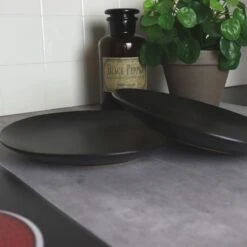 Orange85 Bordenset - Dinerbord - Borden - Plat - Set Van 6 - Mat Zwart - Diameter 27cm - Aardewerk - Servies -Tafelwaren Verkoop 1200x1200 879