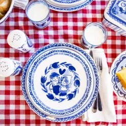 Blond Amsterdam, Delfts Blond, Ontbijtbord Tulp 22cm -Tafelwaren Verkoop 1200x1200 902