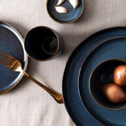 Dutch Rose Sapphire - Dutch Rose Sapphire Bord 28 Blauw -Tafelwaren Verkoop 1200x1200 923