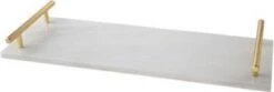 Cosy&Trendy Marmeren Dienblad Met Gouden Handvaten - 40 X 14 Cm -Tafelwaren Verkoop 1200x403