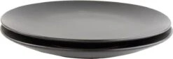 Orange85 Bordenset - Dinerbord - Borden - Plat - Set Van 6 - Mat Zwart - Diameter 27cm - Aardewerk - Servies -Tafelwaren Verkoop 1200x413