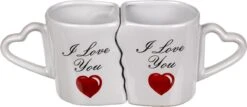 I Love You Kopjesset Met Hartvormig Handvat (Set Van 2) -Tafelwaren Verkoop 1200x519
