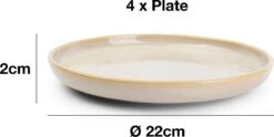 Salt&Pepper Tabo Beige - Serviesset - 4 Persoons - 12 Delig - Crème/Beige -Tafelwaren Verkoop 1200x603 1