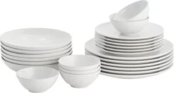 Lite-Body Serviesset Hermes Wit - 6 Personen - 24 Delig