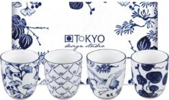 Tokyo Design Studio - Flora Japonica - Kopjes - Porselein - Set Van 4 - 170ml - Topkwaliteit -Tafelwaren Verkoop 1200x711