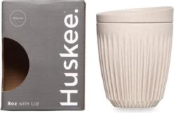 HuskeeCup & Deksel - Koffiebeker - Medium - 8oz/24cl - Natural -Tafelwaren Verkoop 1200x780 1