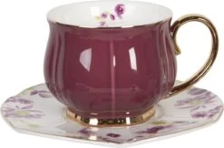 Clayre & Eef Kop En Schotel Set Van 6 250 Ml Meerkleurig Porselein Rond Bloemen Servies Cadeau Voor Haar Cappuccino 15 Clayre & Eef Kop En Schotel Set Van 6 250 Ml Meerkleurig Porselein Rond Bloemen Servies Cadeau Voor Haar Cappuccino -Tafelwaren Verkoop 1200x792