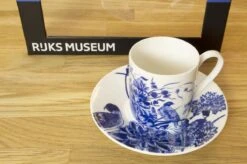 Espresso Set, Delfts Blauwe Vogels, Rijksmuseum -Tafelwaren Verkoop 1200x798 5