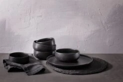 Maastricht Porselein Bord Diep Universe 21 Cm Zwart Porselein 1 Stuk(s) -Tafelwaren Verkoop 1200x800 150