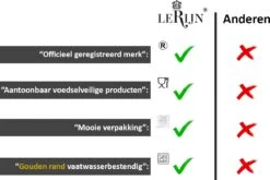 LeRijn® Serviesset Deventer 6 Persoons - 18 Delig - Licht Crème Wit Met Gouden Rand En Motief - Dinerborden - Soepborden - Dessertborden - Borden Servies - Bordenset -Tafelwaren Verkoop 1200x802 1