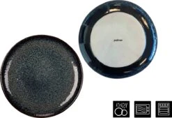 Palmer Serviesset Eccentric Stoneware 6-persoons 24-delig Blauw -Tafelwaren Verkoop 1200x822