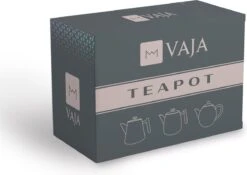 Vaja® Camille Theepot Zwart Met Filter - 1 Liter - RVS - Dubbelwanding -Tafelwaren Verkoop 1200x850 5