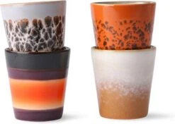 HKliving Ristretto 70`s Style Ceramic - Set Van 4 -Tafelwaren Verkoop 1200x857