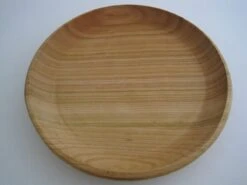 Houten Ontbijtborden - Ø 20 Cm - 6 Stuks - Met Bordenrek - Kersenhout -Tafelwaren Verkoop 1200x900 135
