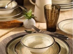 Kutahya Porselein Nano Krem Serviesset (24 Delig) 6 Personen - Sari -Tafelwaren Verkoop 1200x900 82