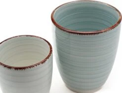 Koffiekopjes - Ocean Blue - Koffiebeker - Unieke Kleuren - Blauw - Set Van 12 Kopjes (ook Los Verkrijgbaar) - 160ML En 340ML - Porselein - Hip En Trendy -Tafelwaren Verkoop 1200x911 2