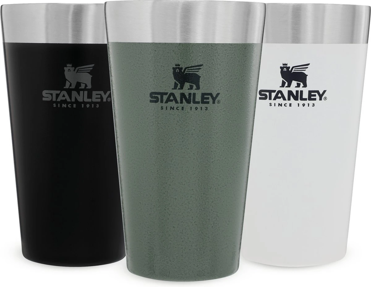 Stanley The Stacking Beer Pint 0,47l - Beker - Hammertone Green 14 Stanley The Stacking Beer Pint 0,47l - Beker - Hammertone Green - Afbeelding 14