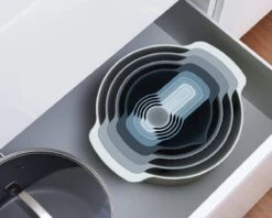Joseph Joseph Editions Sky Nest 9 Plus Keukenhulpen - Polypropyleen - Set Van 9 Stuks - Oceaan -Tafelwaren Verkoop 1200x964 6