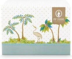 Pip Studio. Set Van 2 Grote Mokken Jolie Flowers Blue 350ml -Tafelwaren Verkoop 1200x981