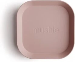 Mushie - Kinderservies Borden Vierkant (Set Van 2) - Borden - Sage -Tafelwaren Verkoop 1200x981 4