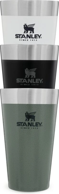 Stanley The Stacking Beer Pint 0,47l - Beker - Hammertone Green 31 Stanley The Stacking Beer Pint 0,47l - Beker - Hammertone Green -Tafelwaren Verkoop 370x1200