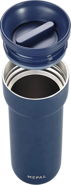 Mepal Isoleerbeker Ellipse 475 Ml – Houdt Je Drankje 6 Uur Warm En 10 Uur Koud – Nordic Denim – Koffiebeker To Go – Lekdicht – Thermosbeker -Tafelwaren Verkoop 462x1200