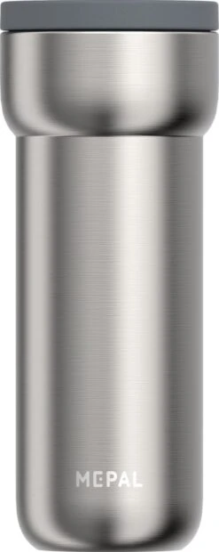Mepal Isoleerbeker Ellipse 475 Ml – Houdt Je Drankje 6 Uur Warm En 10 Uur Koud – Natural Brushed – Koffiebeker To Go – Lekdicht – Thermosbeker -Tafelwaren Verkoop 478x1200