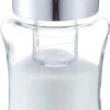 1x Suikerstrooiers Van Glas/metaal 175 Ml - Keukenaccessoires - Suikerstrooiers/suikerpotjes Voor Thuis En In De Horeca
