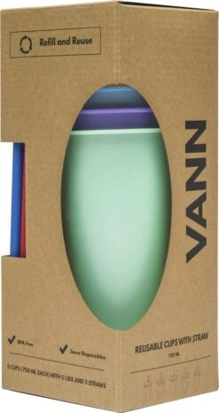 Herbruikbare Bekers Met Rietje En Deksel Van Plastic – Starbucks Design – Drinkbekers Met Rietje – Kleur Veranderende Beker – 5 Pack -Tafelwaren Verkoop 637x1200