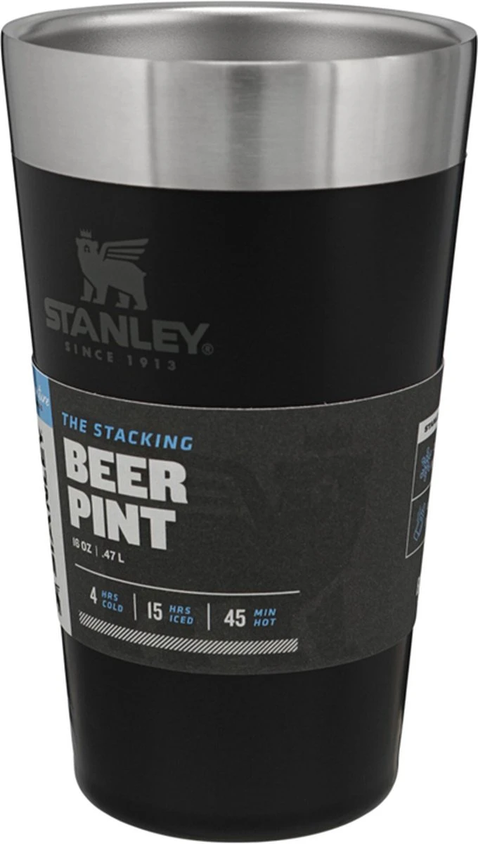 Stanley The Stacking Beer Pint 0,47l - Beker - Hammertone Green 13 Stanley The Stacking Beer Pint 0,47l - Beker - Hammertone Green - Afbeelding 13
