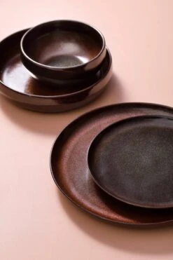 Palmer Serviesset Bama Copper Stoneware 6-persoons 24-delig Koper -Tafelwaren Verkoop 800x1200 25