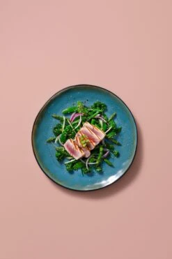 Palmer Bord Lotus 27.5 Cm Zwart Turquoise Stoneware 2 Stuk(s) -Tafelwaren Verkoop 800x1200 56