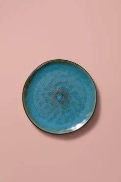 Palmer Bord Lotus 27.5 Cm Zwart Turquoise Stoneware 2 Stuk(s) -Tafelwaren Verkoop 800x1200 58