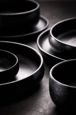 Maastricht Porselein Bord Diep Universe 21 Cm Zwart Porselein 1 Stuk(s) -Tafelwaren Verkoop 800x1200 61