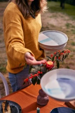 Palmer Serviesset Marlow Stoneware 6-persoons 24-delig Blauw Grijs Wit -Tafelwaren Verkoop 801x1200 7