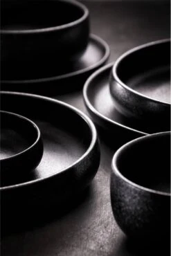 Maastricht Porselein Bord Diep Universe 21 Cm Zwart Porselein 1 Stuk(s) -Tafelwaren Verkoop 802x1200 1