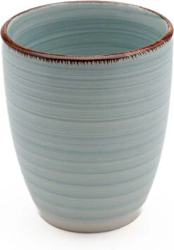 Koffiekopjes - Ocean Blue - Koffiebeker - Unieke Kleuren - Blauw - Set Van 12 Kopjes (ook Los Verkrijgbaar) - 160ML En 340ML - Porselein - Hip En Trendy -Tafelwaren Verkoop 838x1200