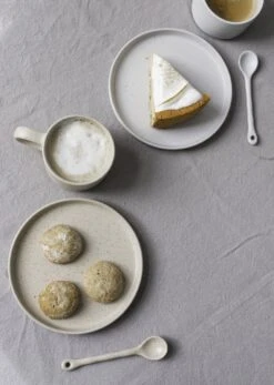 Gebaksbordjes - Taart Bordjes - 4 Stuks - Vaatwasser Bestendig - Keramiek - Wit - Beige - Bruin - Naturel -Tafelwaren Verkoop 855x1200 1