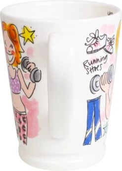 Blond Amsterdam Beker XL - Fitgirl -Tafelwaren Verkoop 858x1200