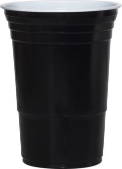 Merkloos Black Cups - 50stuk(s) - 475ml - Party Cups - Beerpong - Drankspel - Beerpong Bekers - Plastic Bekers -Tafelwaren Verkoop 870x1200