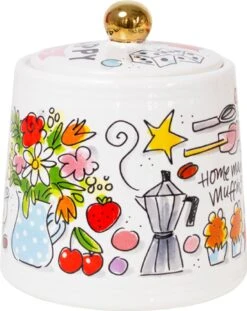 Blond Amsterdam, Happy - Suikerpot Goud -Tafelwaren Verkoop 954x1200 2