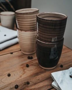 Koffiekopjes - Industrieel Grijs - Koffiebeker - Unieke Kleuren - Set Van 12 Kopjes (ook Los Verkrijgbaar) - 160ML En 340ML - Porselein - Hip En Trendy -Tafelwaren Verkoop 960x1200 4